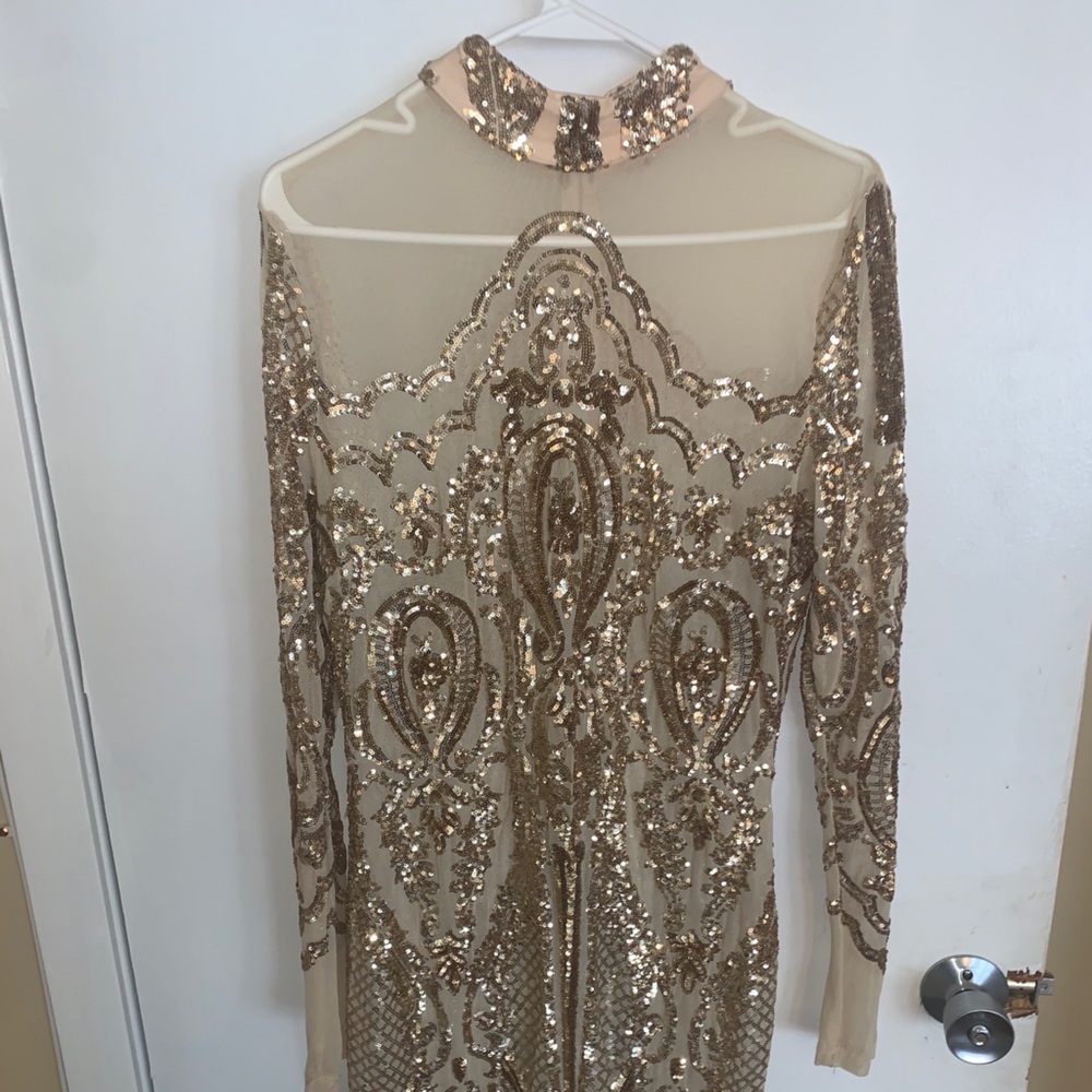 Sparkly Gold dress